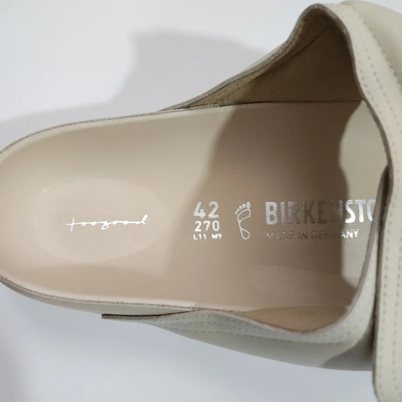 Birkenstock The Beach Comber Sandals in Cream L11 M9 - Picture 5 of 9